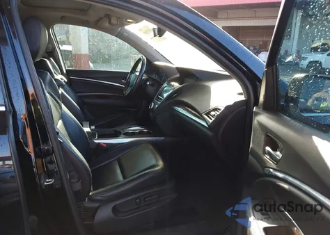 2017 Acura Mdx Technology Pkg from USA, damaged, VIN 5FRYD4H53HB003100